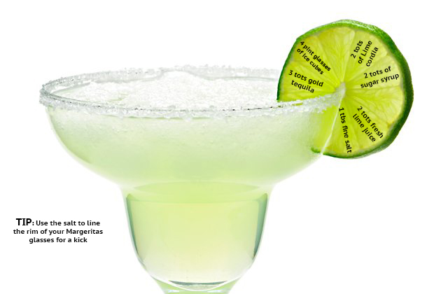 Easy Sunday Afternoon Lime Margaritas