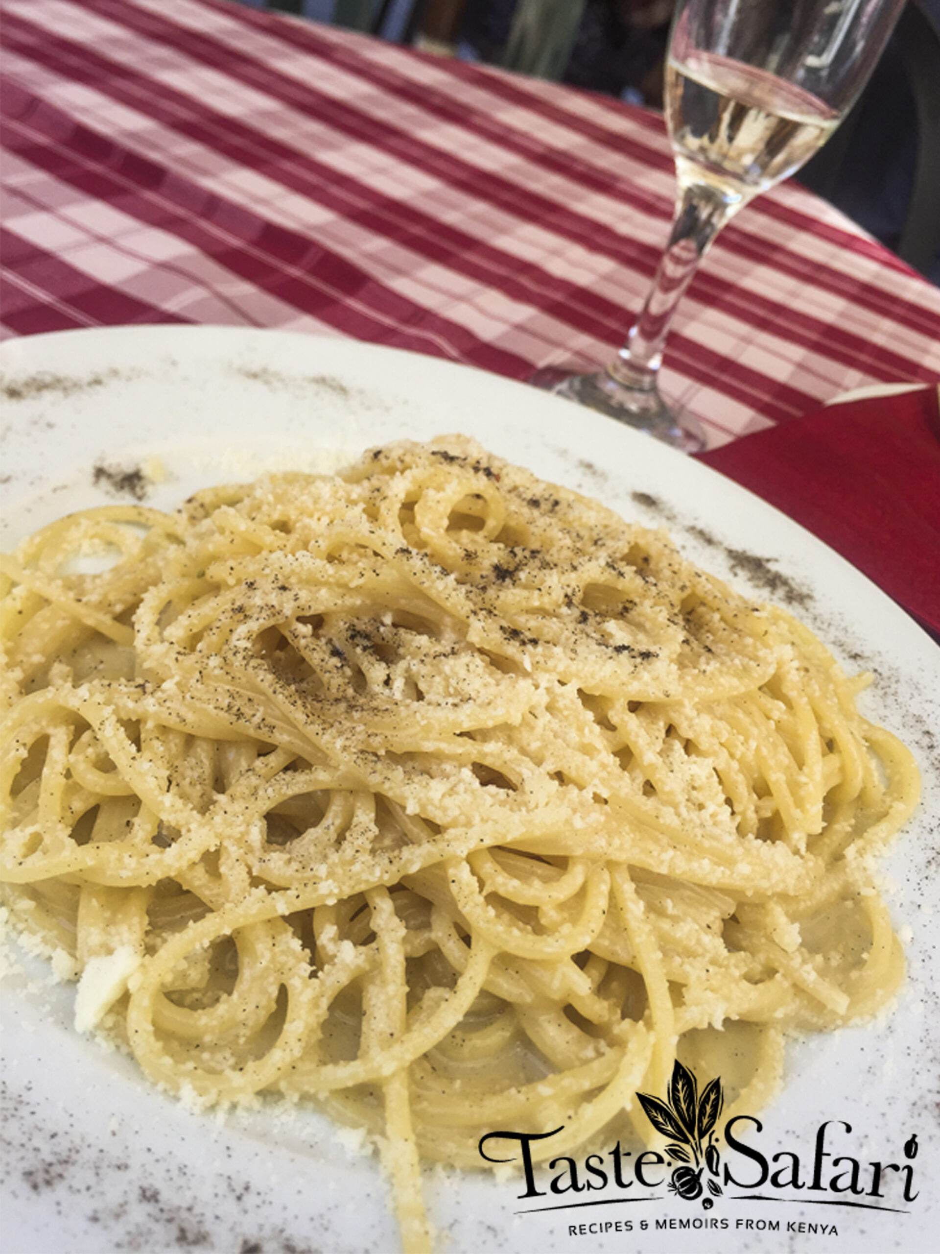 Spaghetti Cacio e Pepe – Sandy Style!